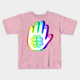 PRIDE HAND PRINT Kids T-Shirt